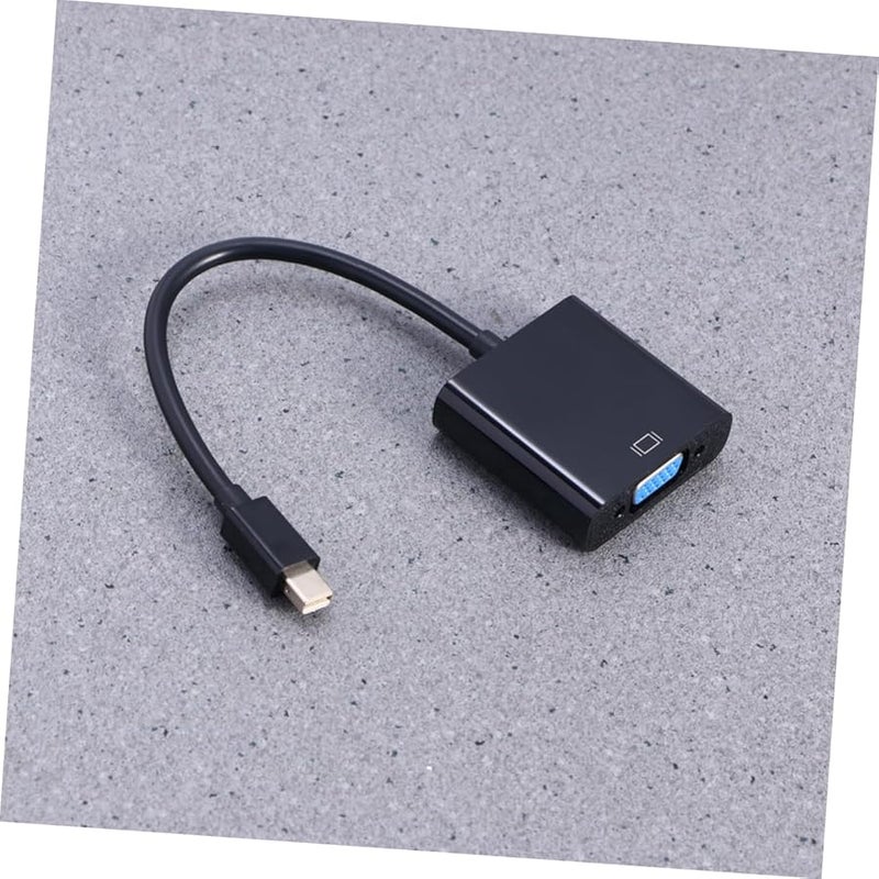 Mini DisplayPort to VGA Adapter Converter Gold Plated 1080p Video Support No Power Needed - Image 2